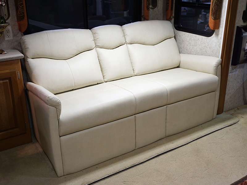 68 inch leather sleeper sofa