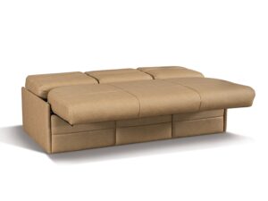 Lambright EZ Sleeper Jacknife sofa folded down into a bed