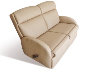 side view of a RV recliner loveseat